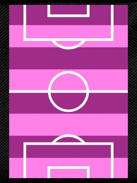 Soccer field pink