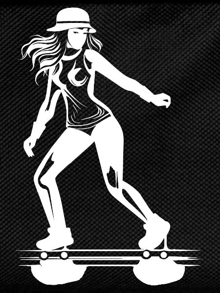 Roller Skating Drawing