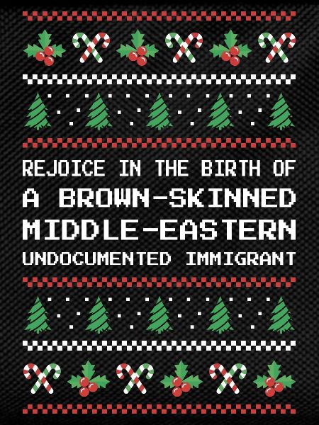 Christmas - Jesus Middle-Eastern Immigrant I