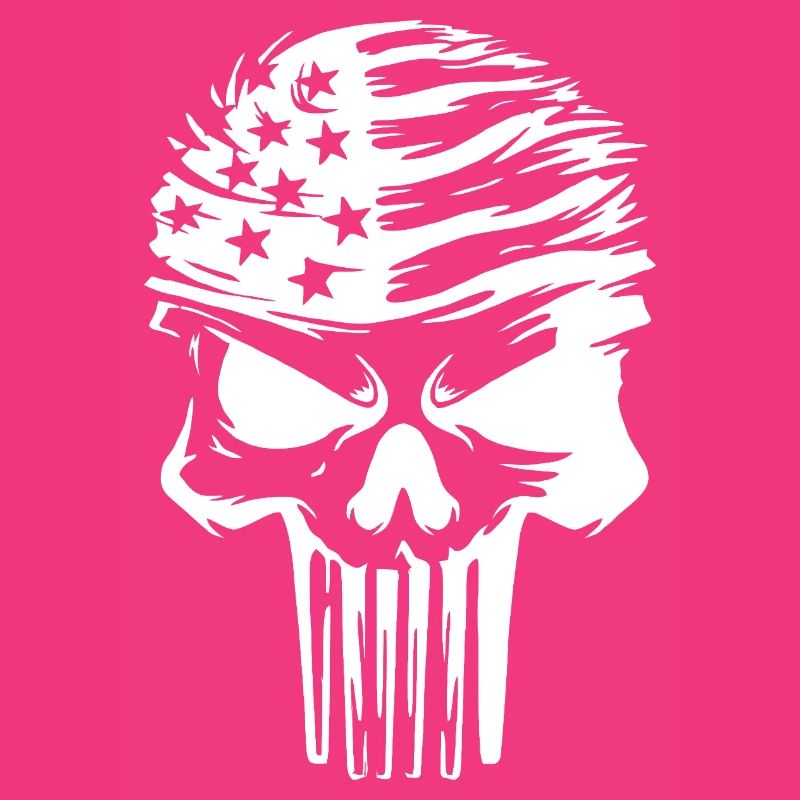 Conception graphique de crâne étoilé