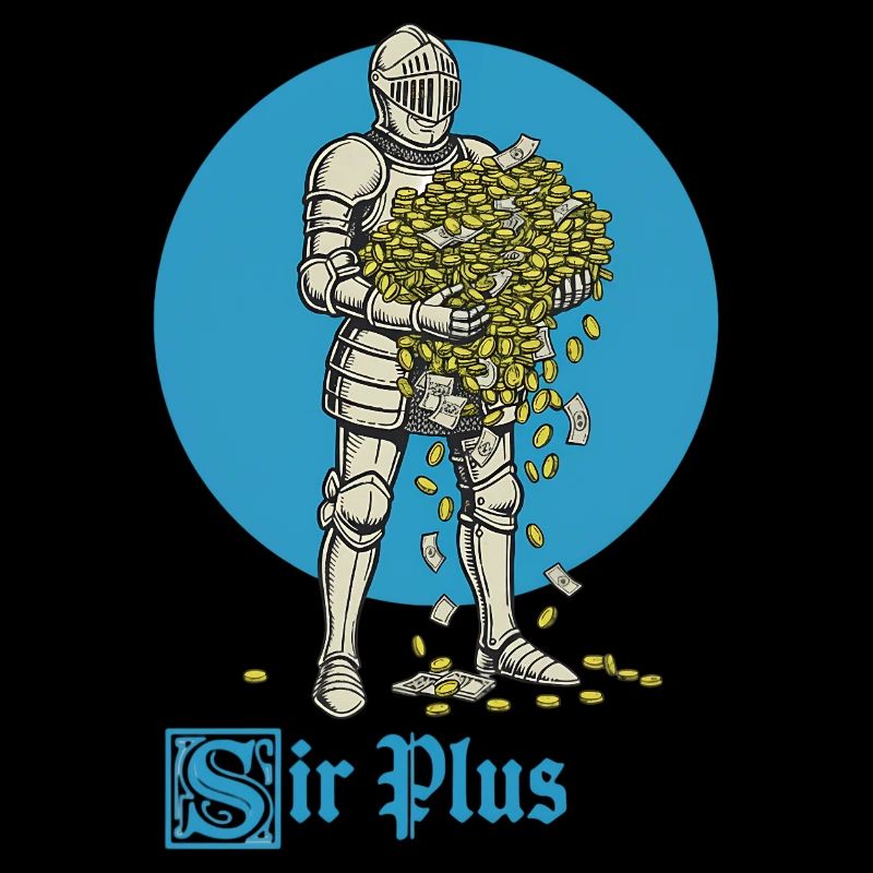 Sir Plus Knight Funny Renaissance Faire Men LARP