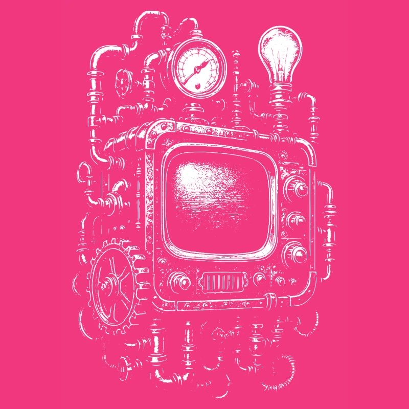 Steampunk Television Engine