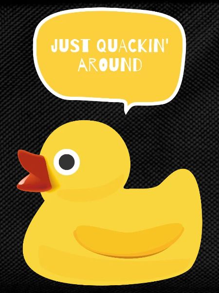 Just Quackin’ Around Duck Design