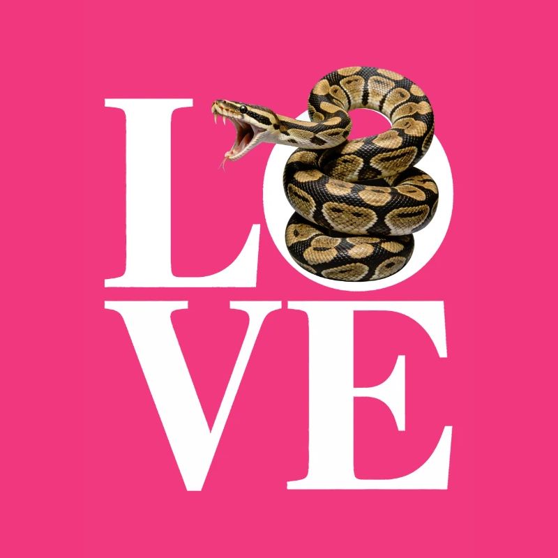 Les serpents rois Python ADORENT les pythons de terrarium