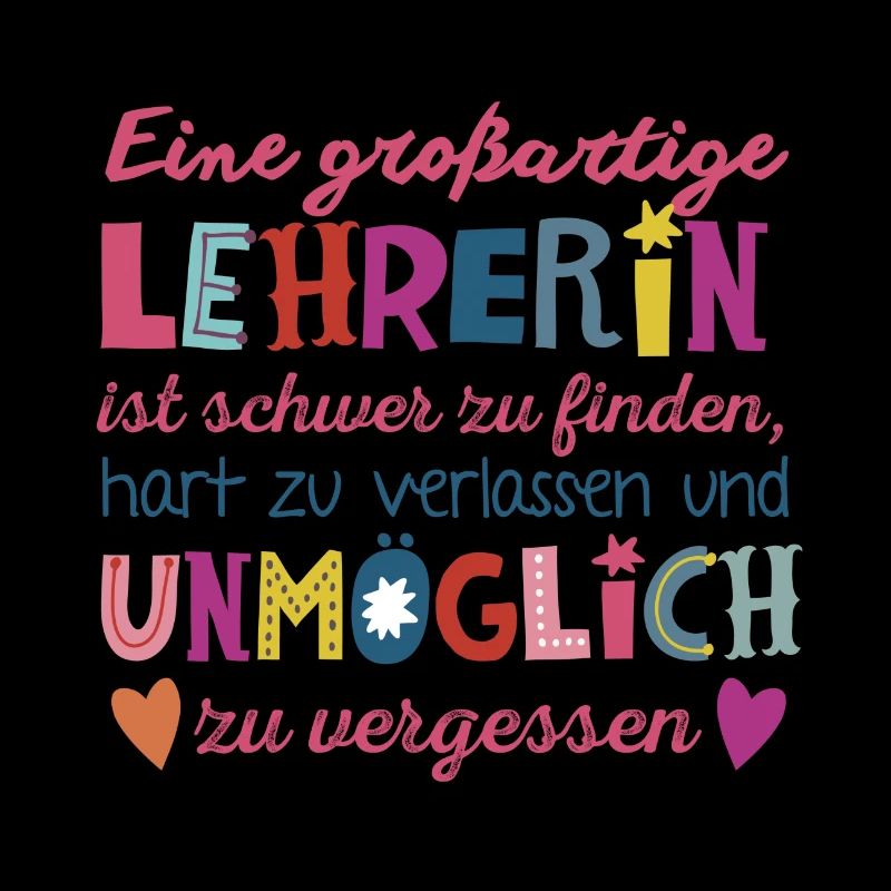 Großartige Lehrerin