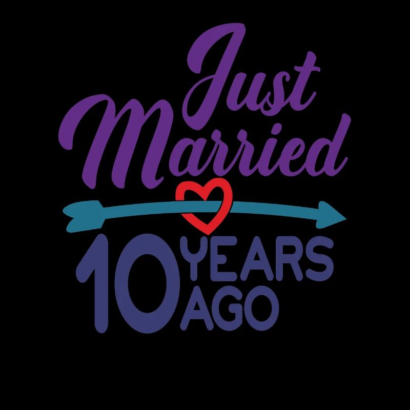 Juste marié il y a 10 ans, 10e anniversaire de mariage