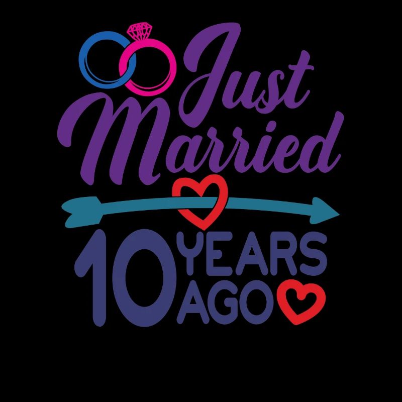 Juste marié il y a 10 ans, 10e anniversaire de mariage