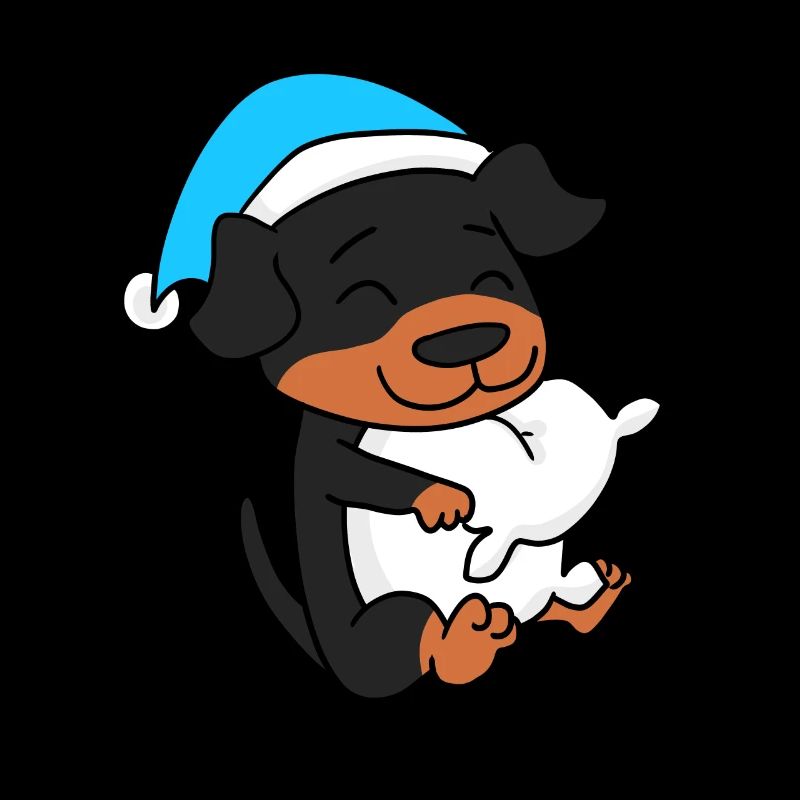 Rottweiler Sleeping Fatigue Dog