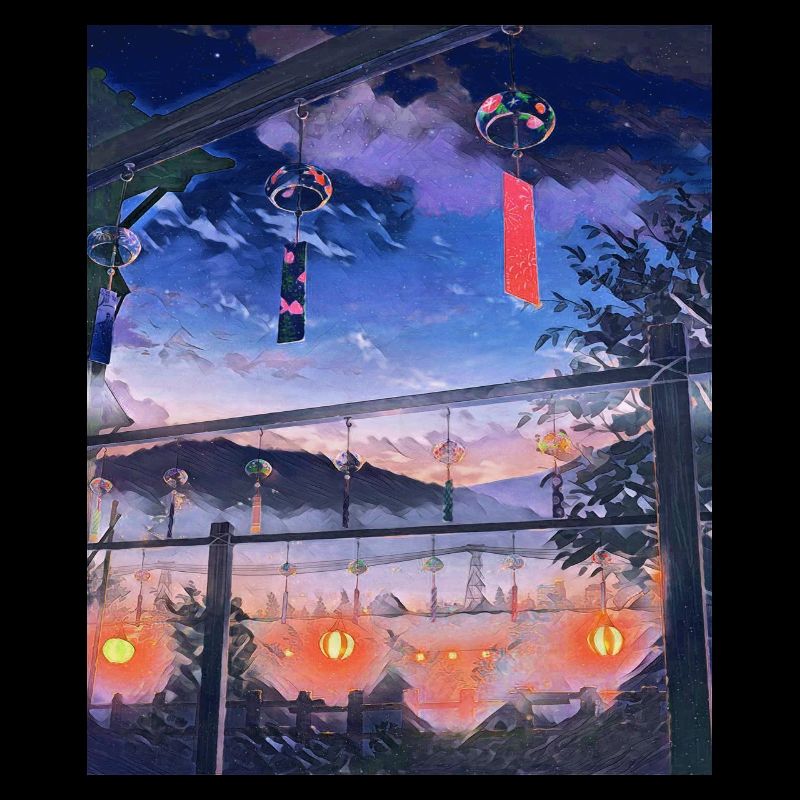 Die Berge Japans