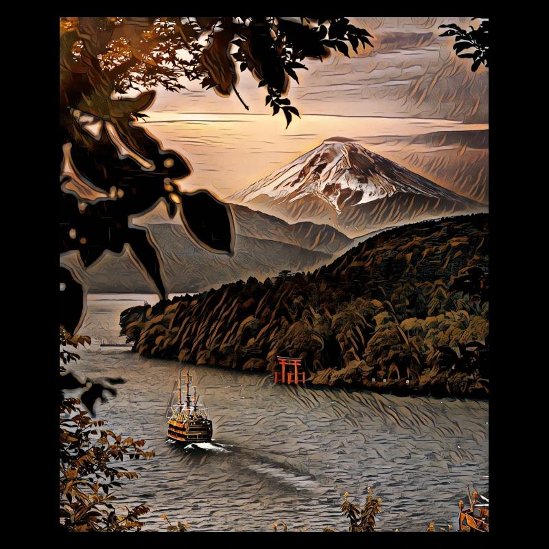 Lake Ashi, Hakone, Japan