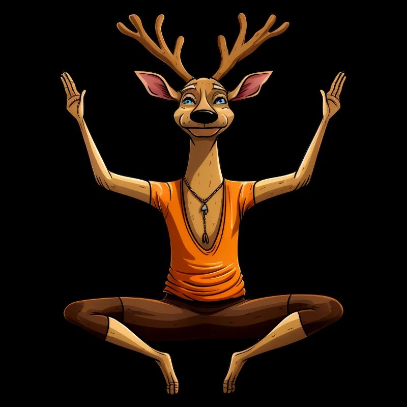 Deer Yoga / Yogi Deer