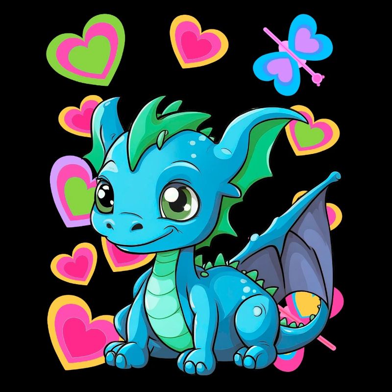Baby Drache Drachen Kind Kinder