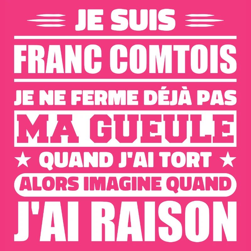 Franc comtois Ich halte meinen Mund nicht zu frank comté