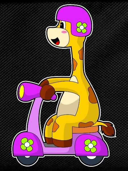 Giraffe Motorroller