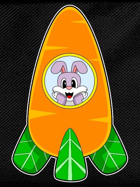 Rabbit Spaceship Space