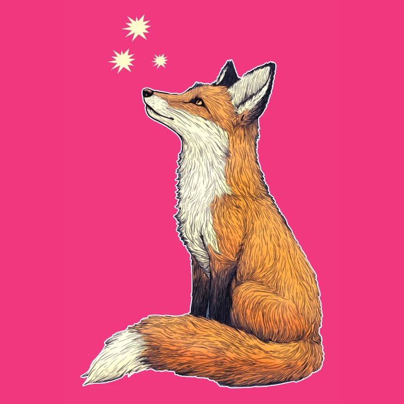 Fuchs mit Sternen