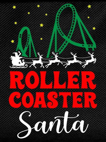 Roller Coaster Santa