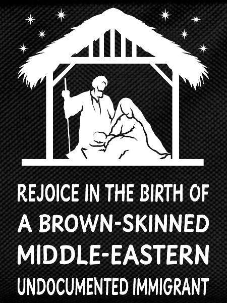 Christmas - Jesus Middle-Eastern Immigrant II