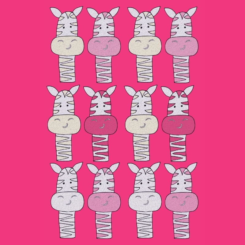 zebra muster pink