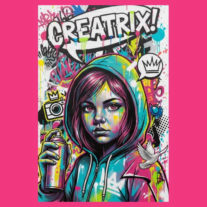 Color Explosion Graffiti Heroine