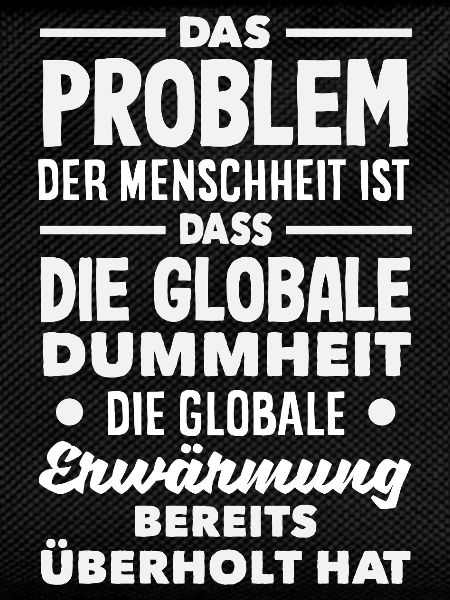 Global stupidity beats warming
