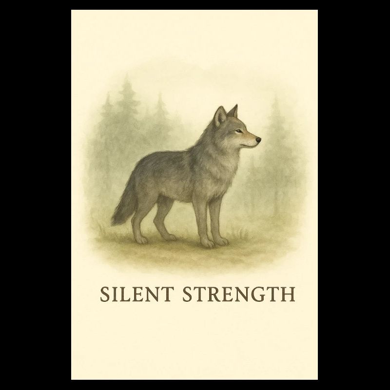 Loup de la Force silencieuse