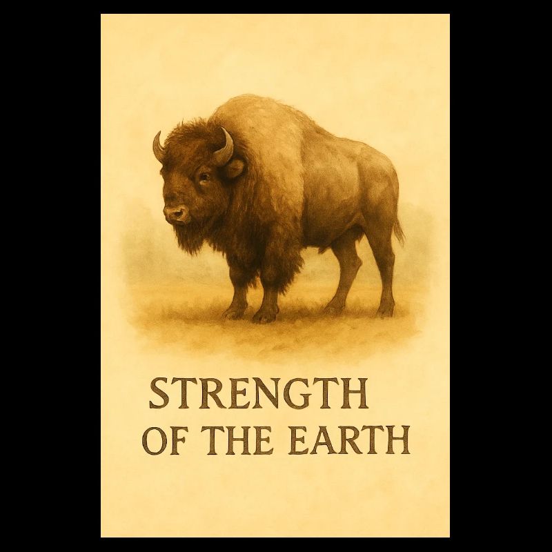 La force du bison de terre