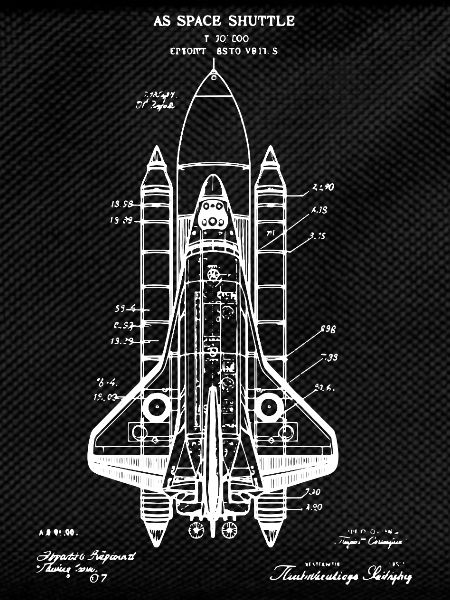 Space Shuttle-Bauplan