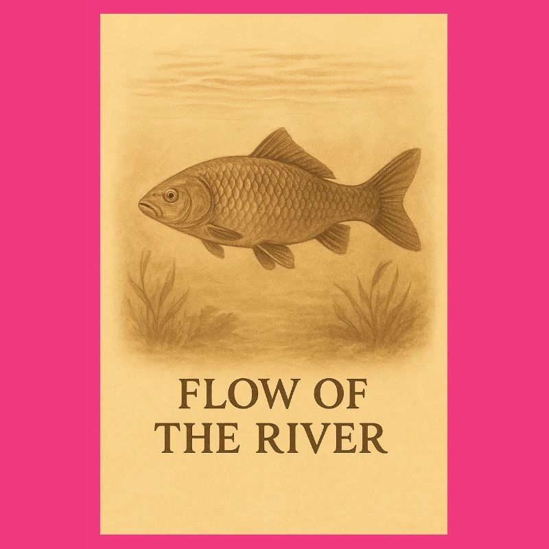 Bach des Flusses Vis