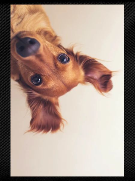 Curious Pup Portrait