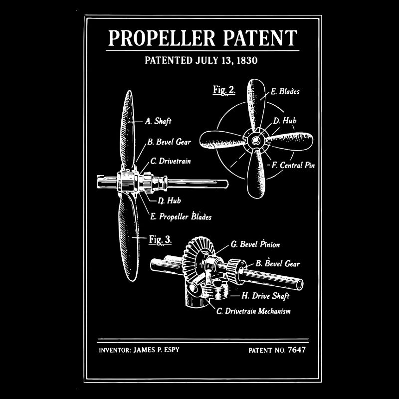 Propeller Patent Blueprint
