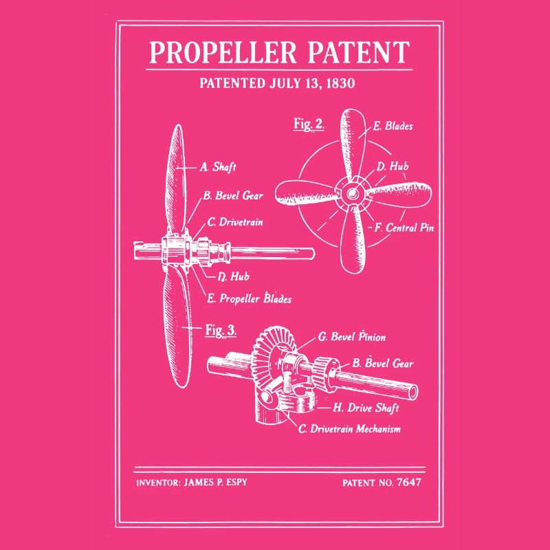 Propellerpatent-Bauplan