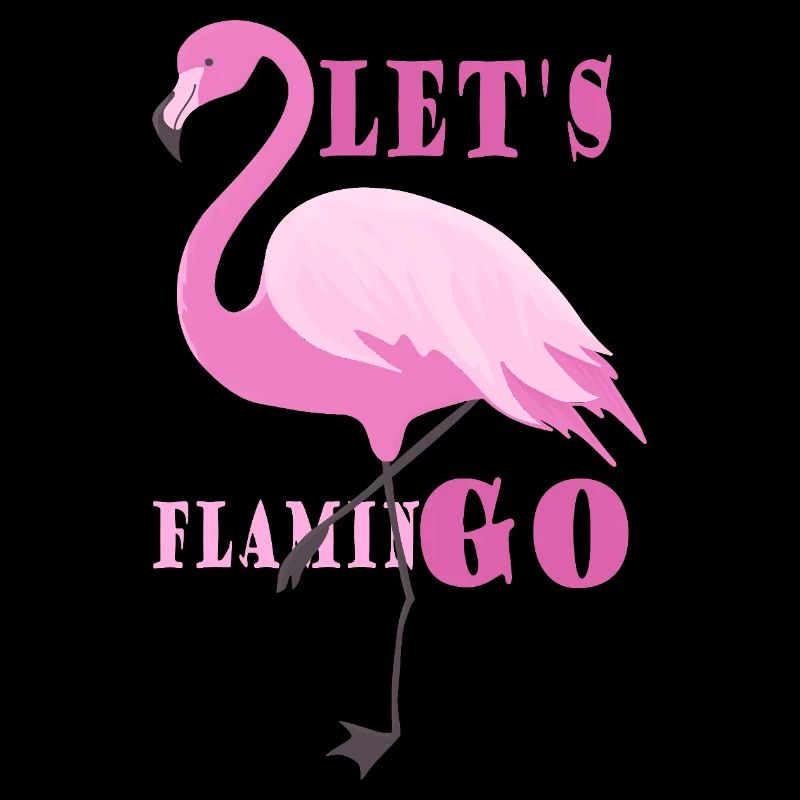 Flamingo Girl Stil-Statement