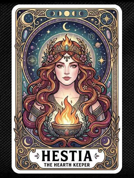 Hestia Tarot Card