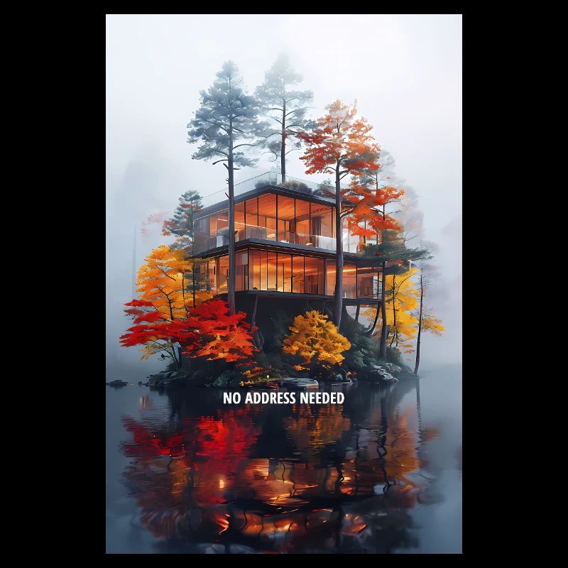 PAS BESOIN D’ADRESSE - Villa moderne de l’île d’automne