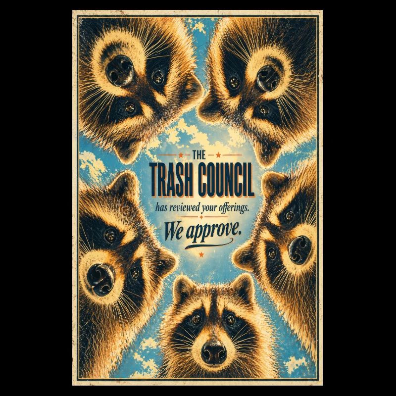 Affiche du Raccoon Council