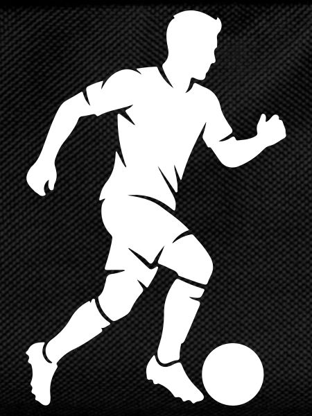 Soccer Player Silhouette Soccer