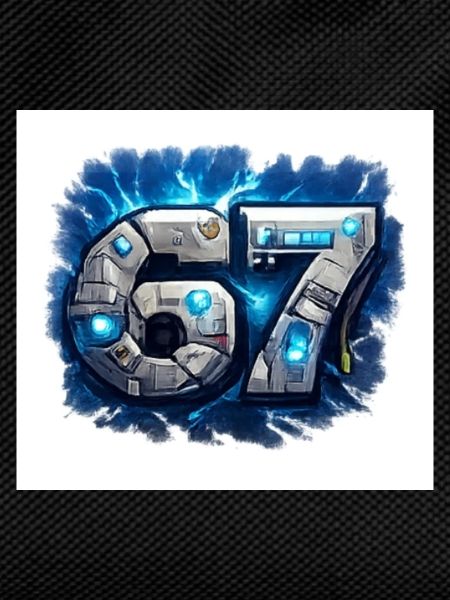 Neon Robo Number 67