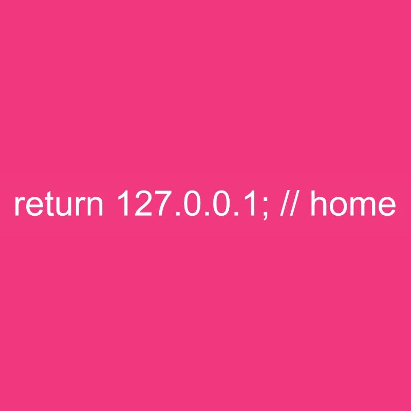 Programmer Nerd IT Joke Developer Home