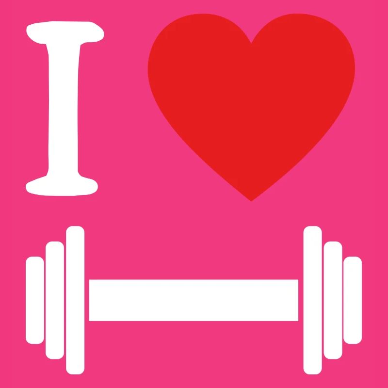 I love dumbbell WHITE
