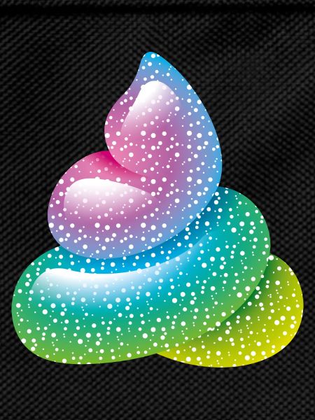 Smiley Glitter Poo