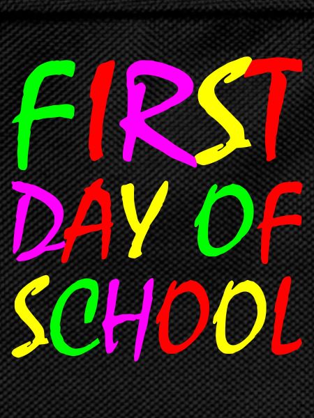 First day of school