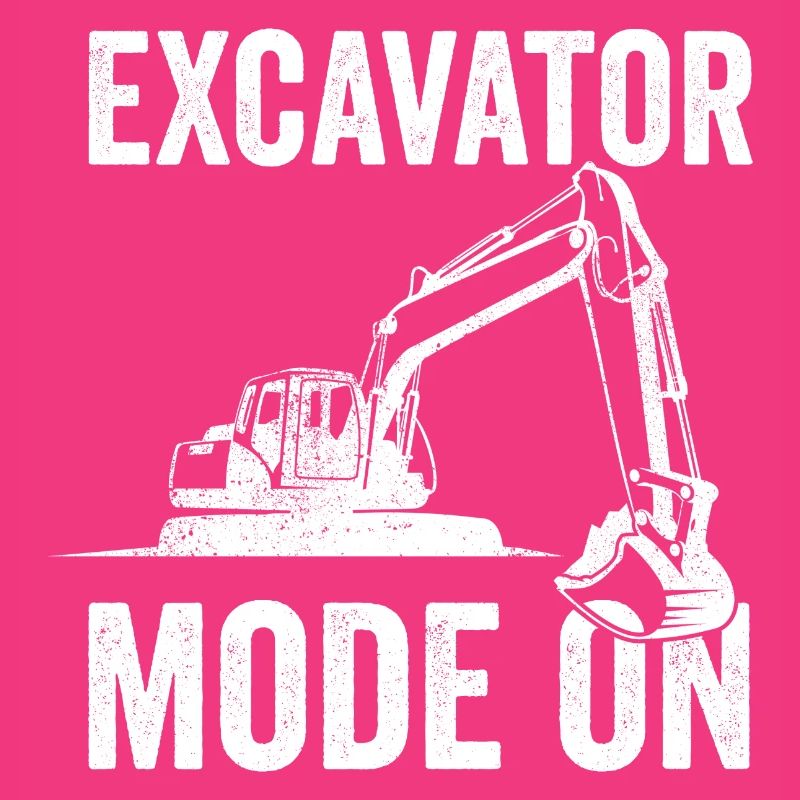 Excavator Construction Worker