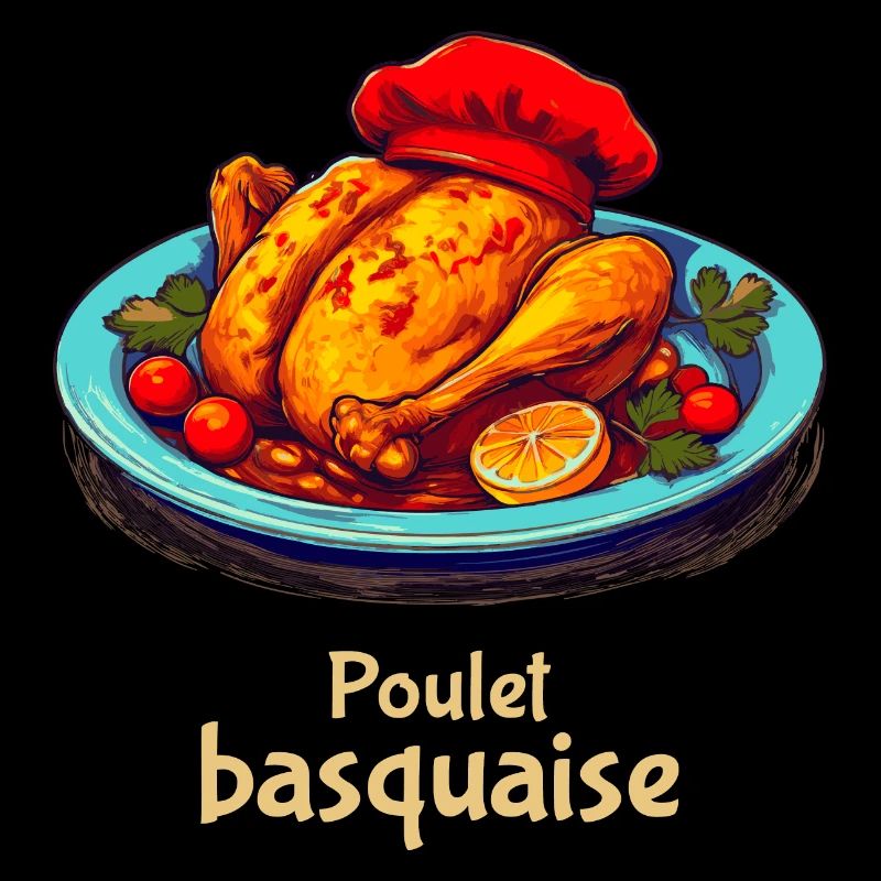Chicken Basquaise - Plain text