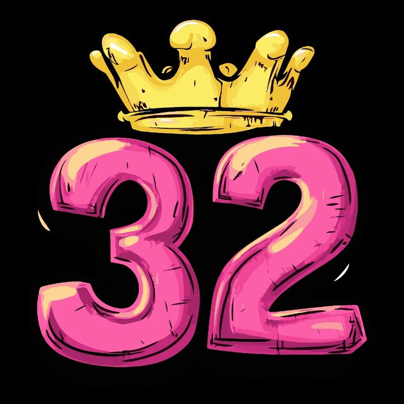Jersey 32 chiffres Couronne