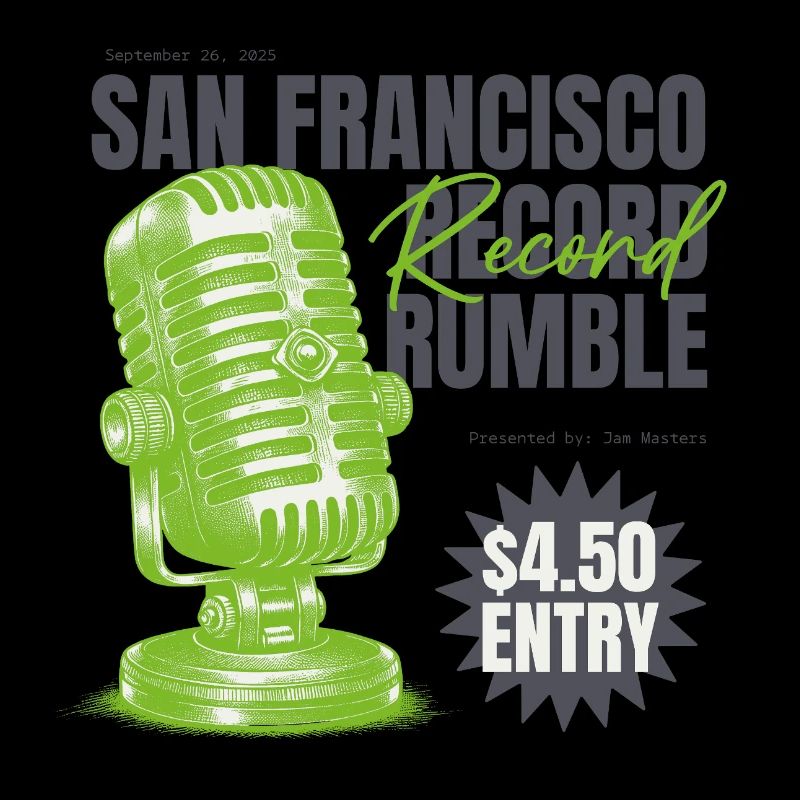 San Francisco Record Rumble - California - USA