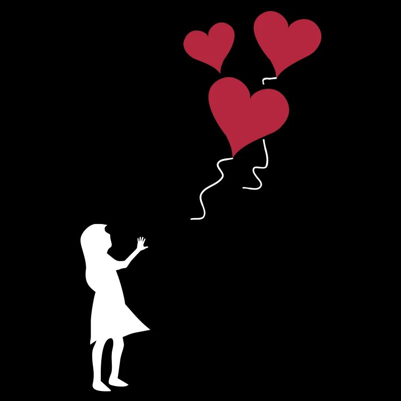 Valentine's day lost balloons
