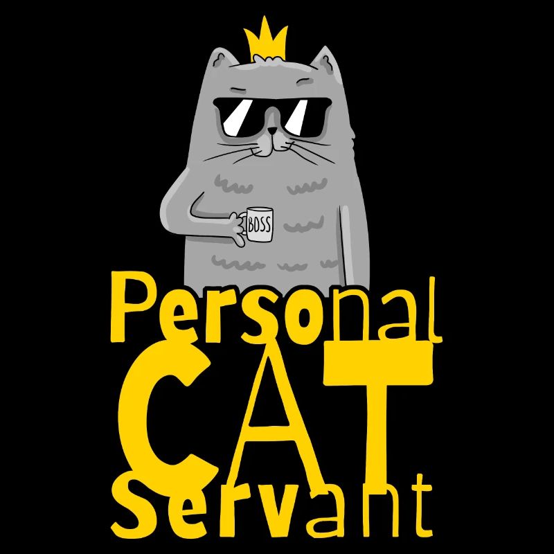 Personal Cat Servant Funny Kitten