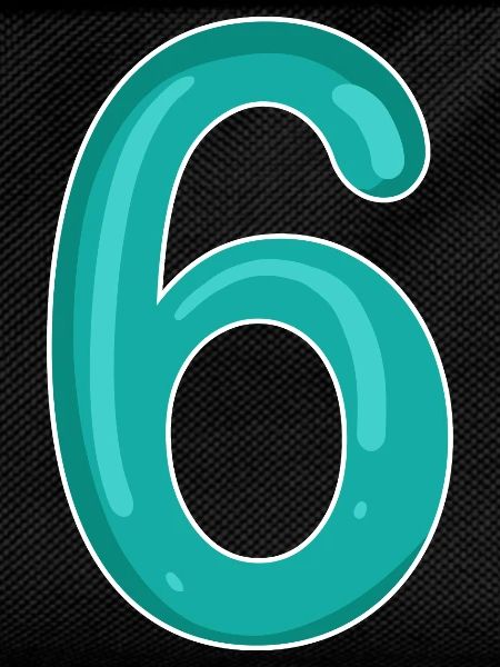 Number 6 Number