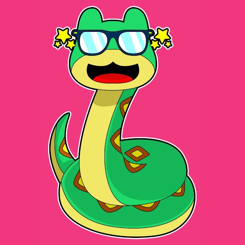 Lunettes de soleil serpent